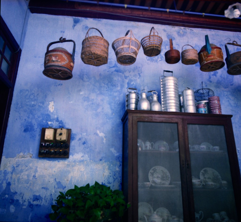 孫文の家　ペナンにて　Sun Yat-sen Penang Base　藍色の壁