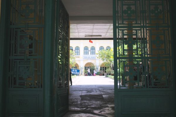 Local high school "Trường THPT chuyên Trần Đại Nghĩa"